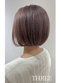 トレンドカラー/艶髪×透明感◎ナチュラル/ショートボブ【札幌】