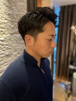 七三分け×刈り上げ