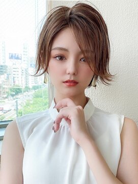 アフロート エル 大阪(AFLOAT L) くびれヘア/大人ガーリー/チョコレート/モード/プリカール