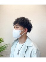小谷理髪店 ソル(SOL)&nbsp;ツイストスパイラルパーマ＋マッシュショート