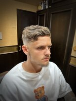 ヒロギンザバーバーショップ 大宮店(HIRO GINZA BARBER SHOP)&nbsp;スペインカール　スキンフェード　大宮