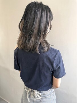 エル セルカ 高田馬場(el CERCA) ダークグレージュアンブレラカラー