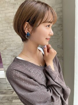 アンバー 池袋(amber) レイヤーボブ/髪質改善/ウェットヘア[池袋駅]