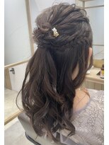 トッカ ヘアアンドトリートメント 仙台店(tocca)&nbsp;ハーフアップ