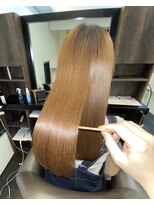 アールサロンプラスキャスパ 自由が丘(Rrsalon+CASPA) 《髪質改善》R.HASエクソソーム水素トリートメント+カラー