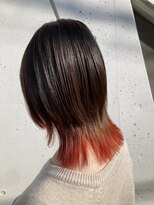 ローレンアンドパレード 並木坂店(Lauren&Parade)&nbsp;ウルフ/裾カラー/オレンジブラウン/アースカラー/熊本/上通/下通