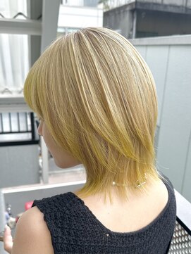 ロンドアンメゾン 原宿(Lond un Maison.) ブリーチ◎デザインカラー/ロング/顔まわりレイヤー[原宿]