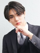 韓国短髪ツーブロック束感モテる黒髪シークレットパーマ流行