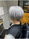 【札幌白石】ローライト/デザインカラー/大人ショート/ショート