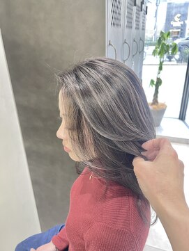 フェリア 松山(Feria) 【Feria松山】コントラストハイライト/グレージュ☆