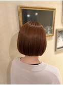 ぱつっとボブ