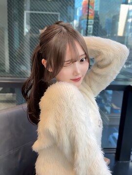 ビューレイギンザ(VIEW LEI GINZA) 韓国ウェーブヘア前髪カットレイヤーカット髪質改善銀座