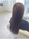 まとまりのある髪に
