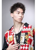ブラックレッドアッパー