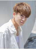小久保styleフェザーパーマフェザーショートグレーエンドカラー