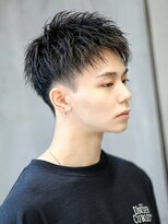 リップス 原宿(LIPPS)&nbsp;横顔がカッコいいツーブロックアップバング