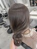 【松本限定】大人気パーソナルブリーチなし儚げ透け感ダブルカラー￥11000