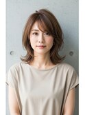大人可愛い/ニュアンスボブ/ミニボブ/髪質改善