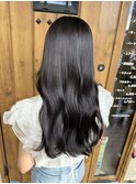 【ツヤ感暗髪◎】濃厚グレージュ