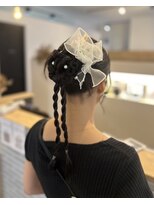 ギッシュ イオン小牧店(guiches) 【ヘアセット】カチモリアレンジ