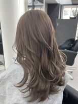 アルドーレフィエロ シンサイバシ(Ardore fiero shinsaibashi)&nbsp;ブリーチなしダブルカラー☆グレーベージュ☆20代30代40代