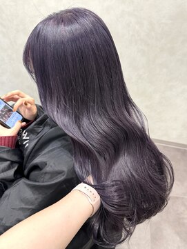 【Lufeli】内海ひなの　ラベンダーカラー／ラベンダーヘア