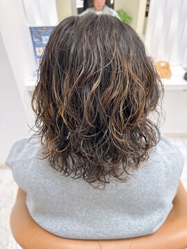 ヘア ポジション HAIR Position 能代北店 サーフカール