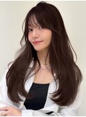 ハイライトバレイヤージュダブルカラーショートカット