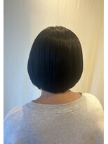 ココカラヘアー ニコ(cococara hair nico)&nbsp;丸みボブ/グラボブ/前髪あり