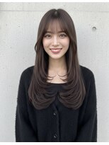 TMJ&nbsp;熊本/レイヤーカット×ワンカールパーマ×髪質改善