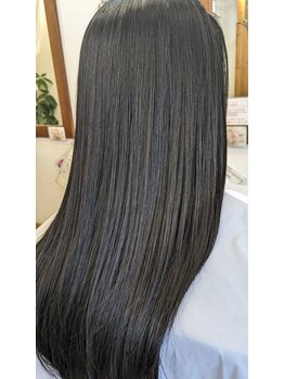 ナルードットエル(nalu.L)の写真/【圧倒的な艶と手触り】髪質改善で自然なストレートに!縮毛矯正で叶える、感動の艶髪体験♪