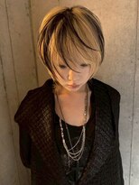 ネハス(nehus.)&nbsp;ハッシュカット/レイヤーカット/ブリーチカラー/ダブルカラー