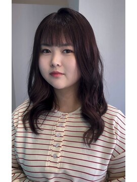 ルネシミズ(Rune shimizu) 春っぽ♪ ピンクブラウンカラー