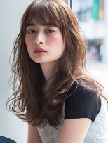 ダル 渋谷/表参道(DAL.)&nbsp;バタフライレイヤーロングレイヤーハイトーングレージュブリーチ