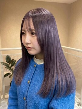 エミューバイメルシー(emmu by MERCI) ラベンダーグレー ブリーチ 狭山