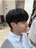 ナチュふわ韓国ニュアンスシャドウパーマ