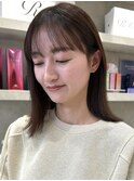 ＊セミロングレイヤーカット顔周りレイヤーウルフハッシュカット