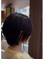 ココ(qoqo)&nbsp;丸みボブ　　くびれショート　おさまり重視