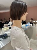 朝がラクになる/髪質改善ストレート/ボブ