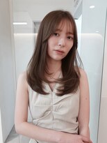 ノイ 銀座(noi)&nbsp;顔周りレイヤーカットべージュカラーくびれレイヤーカット