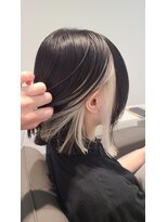 コル マーノ 西金沢(COL MANO)&nbsp;イヤリングカラー/ブリーチ/ホワイト/インナーカラー