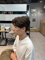 STYLE MEN【スタイルメンズ】メンズカット/メンズパーマ/眉毛カット/藤沢 STYLE MEN メンズカット センターパート リバースセンターパート