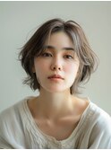 大人ショートボブ