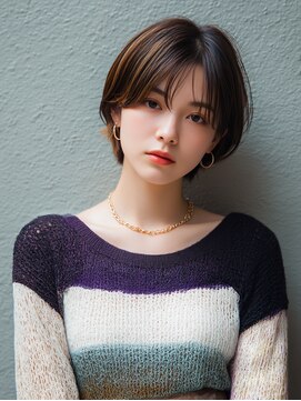 ロッソ 大橋店(Rosso) さらっと流れるブラウンショート【大橋】