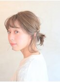 【ヘアアレンジ】バレッタポニーテイル