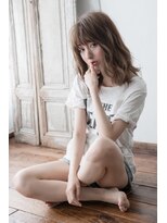 アフロディーテ ヘアーアンドトリートメント 京橋店(afrodite hair&treatment)&nbsp;【afrodite 京橋】やわらかミディセミ