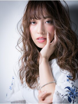 カバーヘアアンドスパ ブリス 浦和(COVER HAIR&SPA bliss) *bliss浦和*無造作カールの外国人風グラマラスロングx