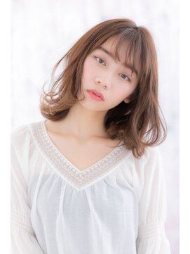 ヘアアンドビューティー ミック(Hair & Beauty miq) くびれセミディで♪無造作こなれ感