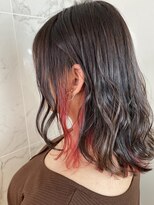 アヴァンスクロス あべのルシアス店(AVANCE.CROSS)&nbsp;インナーカラー×アッシュベージュ