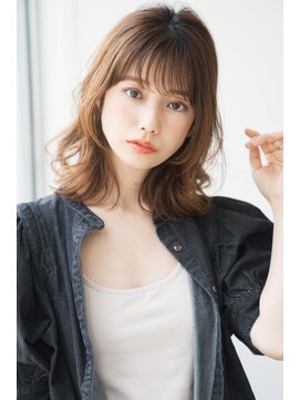 フレーム ヘア ルーム 天王寺駅前店(FRAME hair room) 【FRAME天王寺駅前/全席個室サロン】大人くびれミディアム♪